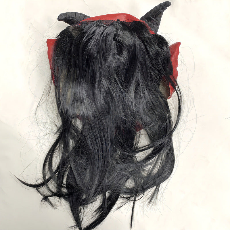 Máscara De Látex Demonio Máscara De Terror Para Halloween Disfraz Máscara Diablo Rojo Arcashopping Máscara De Látex Demonio Máscara De Terror Halloween Disfraz