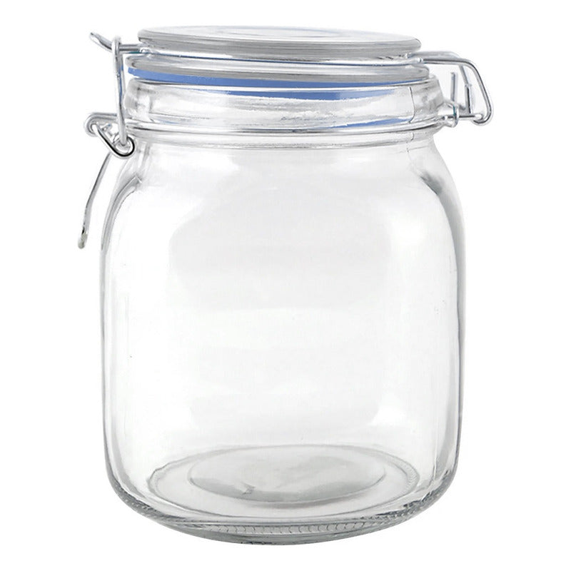 Frasco Hermético 750 Ml Contenedor Vidrio Keep