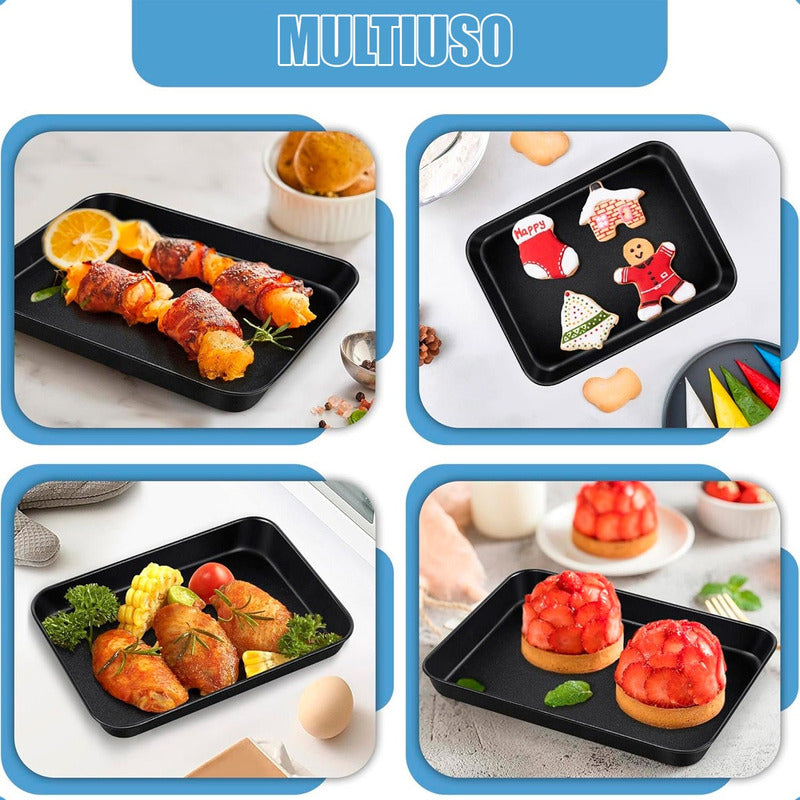 Bandeja Rectangular Queque Moldes De Queque Molde Para Torta