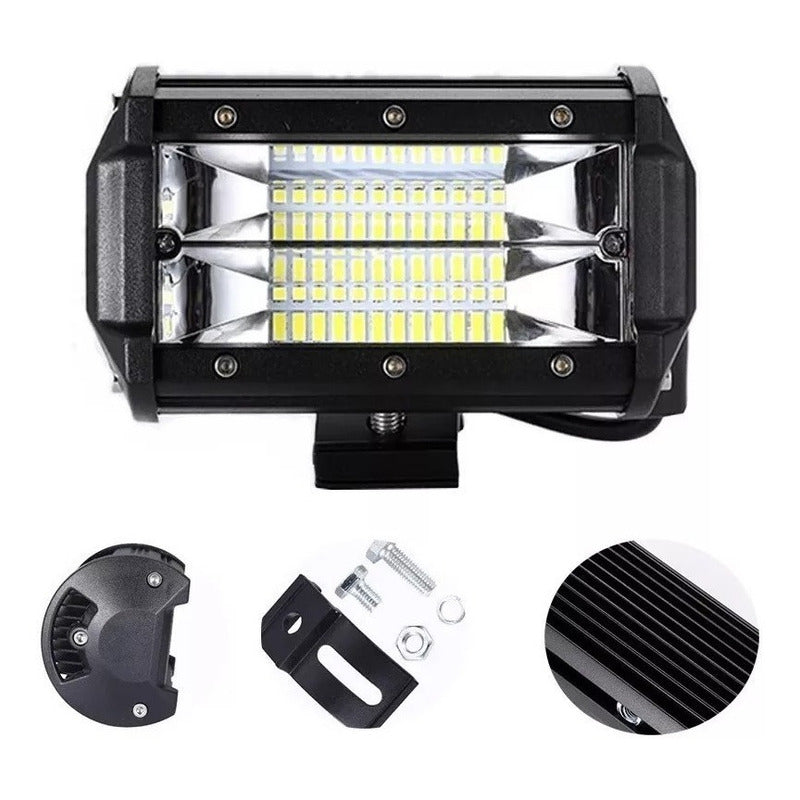 Focos Neblineros Led Neblineros Led Neblineros Barra 72w X4