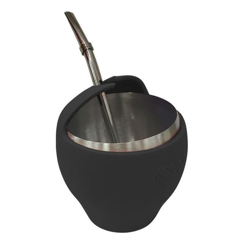 Mate Con Bombilla Keep Mate Acero Inoxidable Mate 230ml Mate