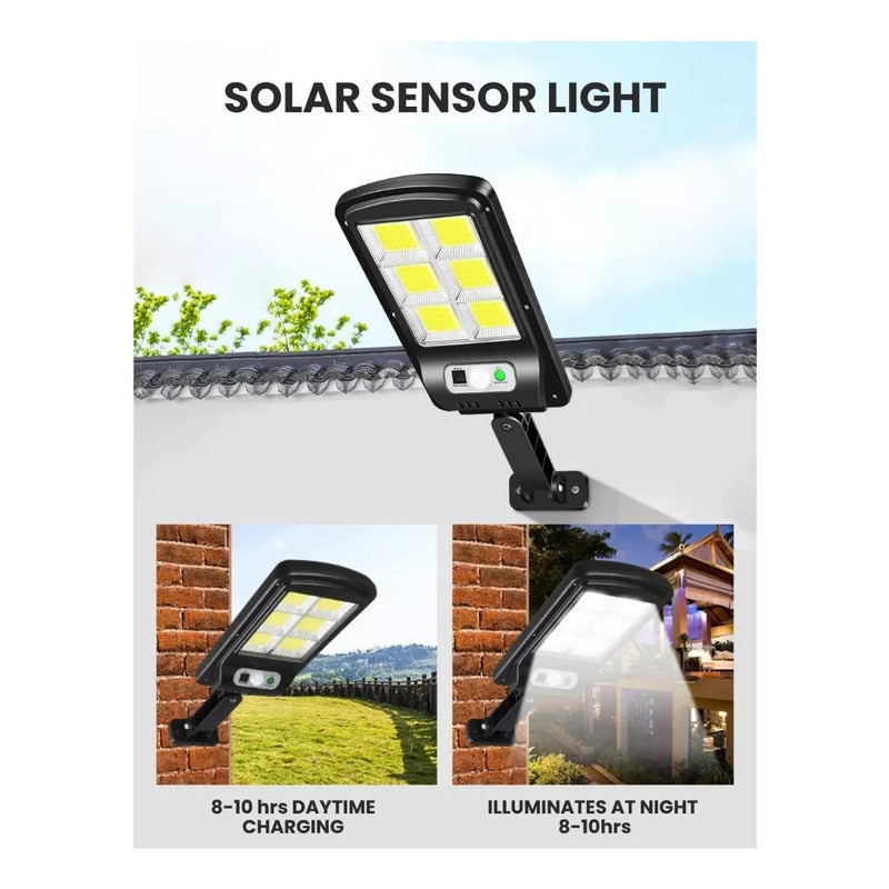 Pack X3 Focos Solares Farol Led Faroles Exterior Solares Led