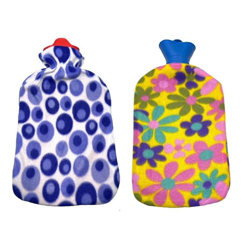 Guatero Con Funda Polar Guateros De Agua Caliente Manos Pies