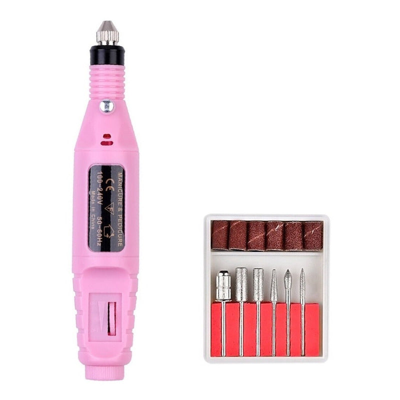 Torno Uñas Manicure 3000 Rpm Set Manicure Y Pedicure Pulidor