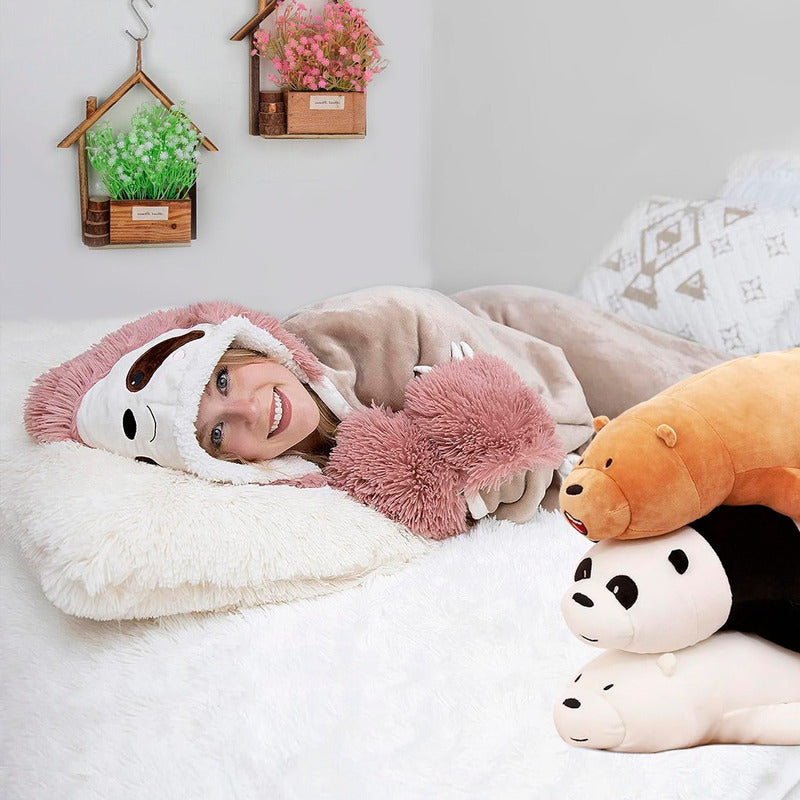 Poleron Chiporro Mujer Manta Polar Poleron Invierno Frazada