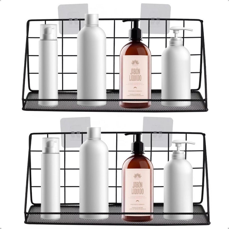 Pack X2 Organizadores Para Ducha Organizador De Baño Ducha