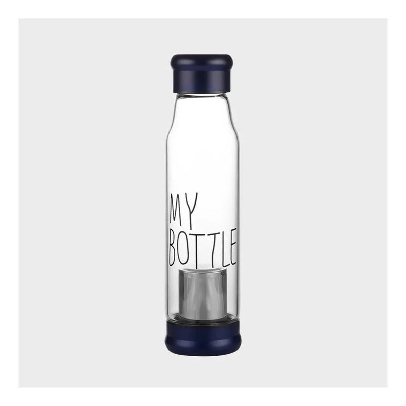 Botella Infusor De Vidrio Infusor De Te Con Funda 550ml