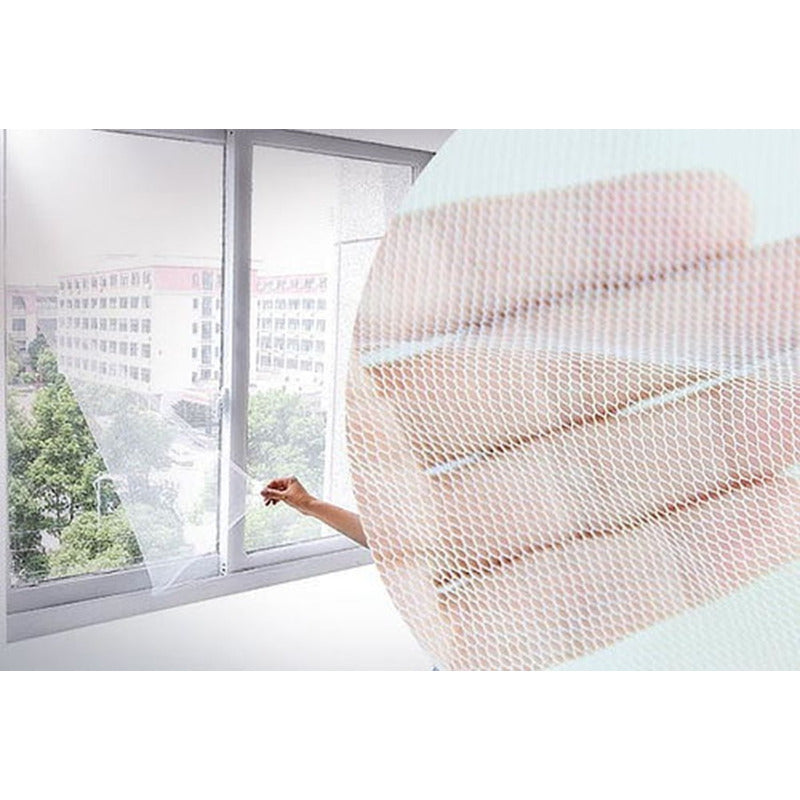 Pack X2 Cortina Malla Mosquitero Mata Mosca Polillas Ventana