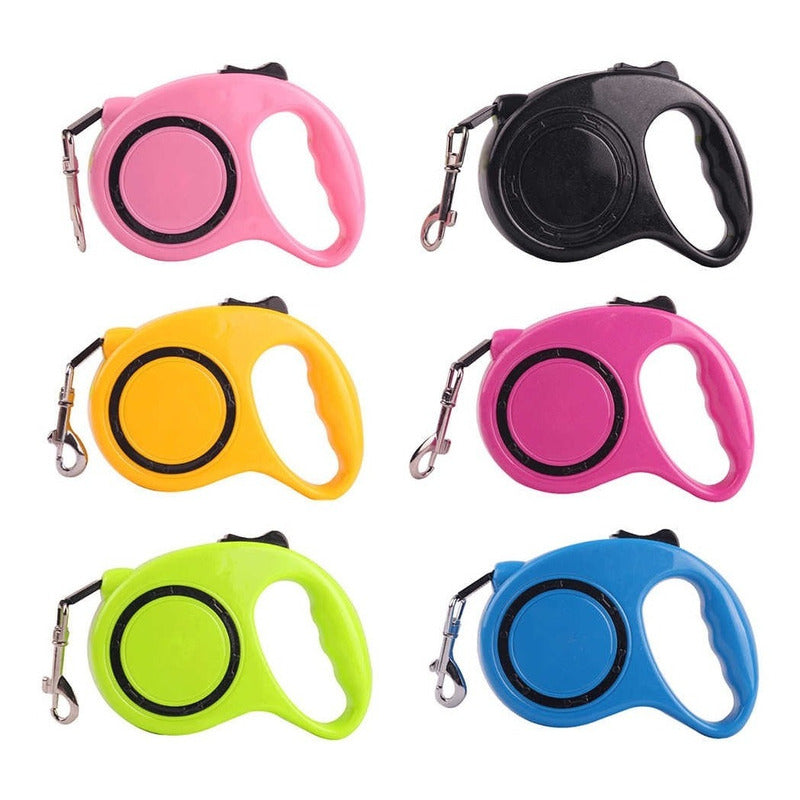 Correa Retráctil Automática Para Mascota Correa Paseo 3m