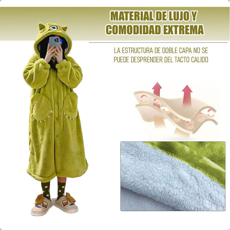 Polerones Chiporro Pijama De Invierno Poleron Invierno Disfraz De Monstruo Adulto Poleron Con Capucha Polerones Invierno Pijama Chiporro
