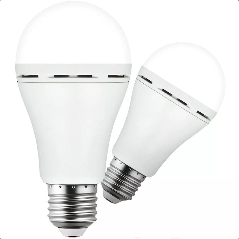 Pack X2 Ampolleta 6.500 K Led Pack X2 Ampolleta Recargable 9w 220v Pack X4 800 Lm Pack X2 Ampolleta Recargable Ampolleta E27 Ampolleta Led 9w Arcashopping
