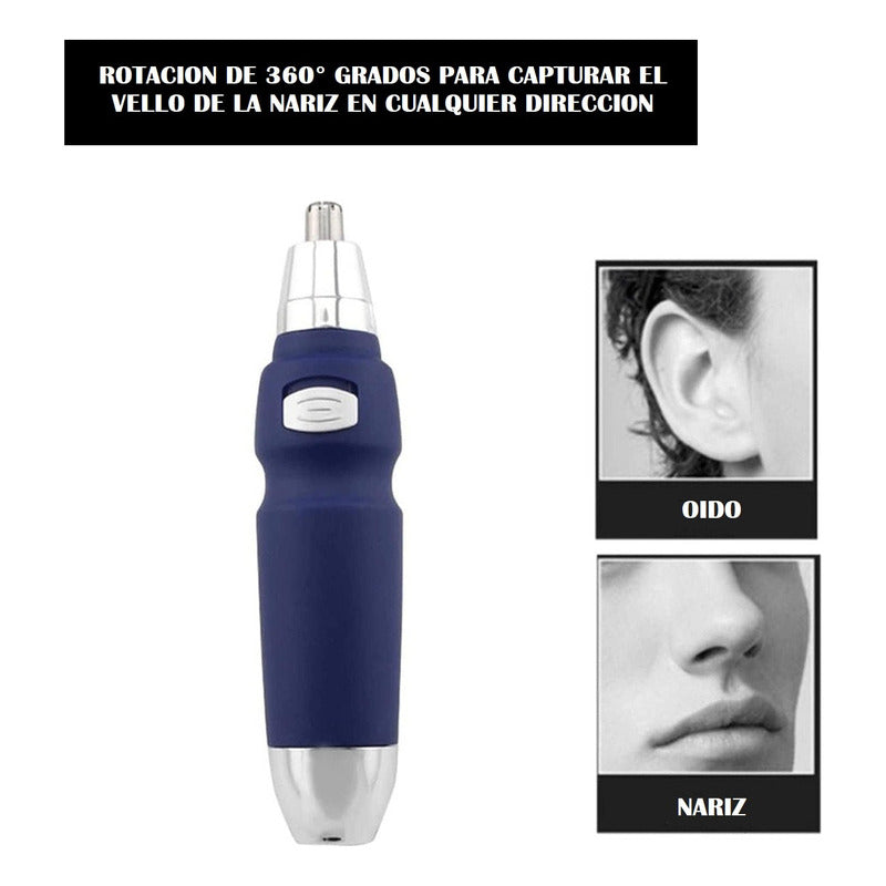 Afeitadora Recortadora De Nariz Orejas Trimmer Nasal Inalamb