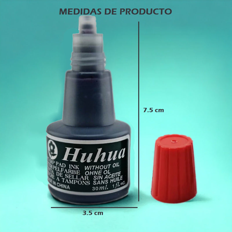 Pack X2 Tinta Timbres Manuales Tinta Para Sello Tinta Tampón