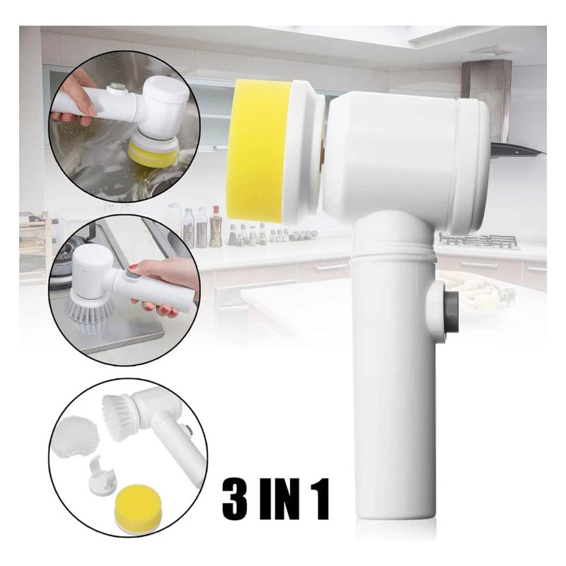 Cepillo Limpieza Eléctrico Multifuncional Cepillo Recargable