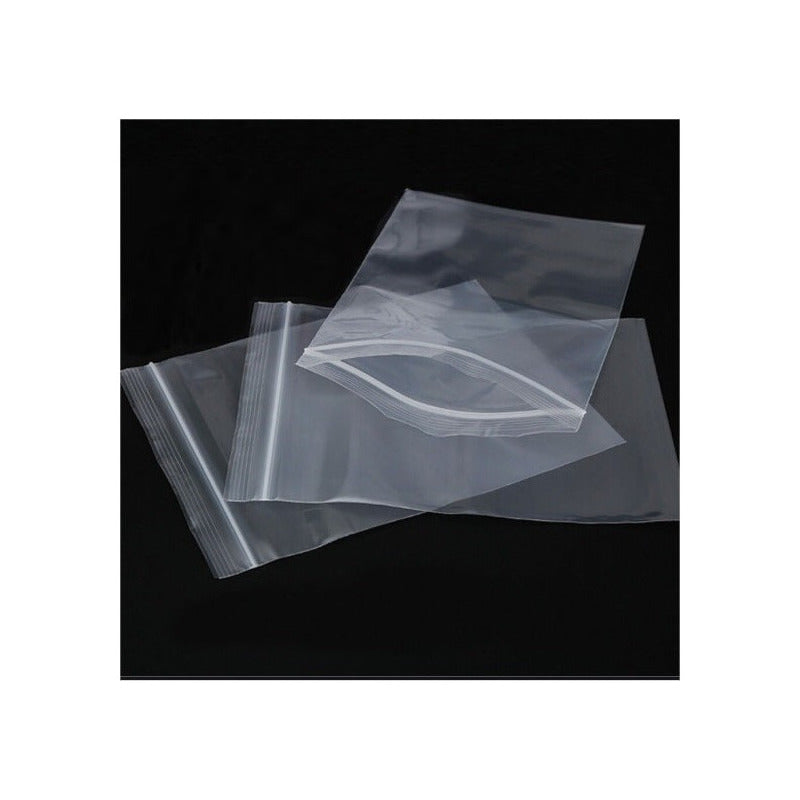 Pack 200 Bolsas Herméticas Transparente 8.5x12 Bolsa Plastic