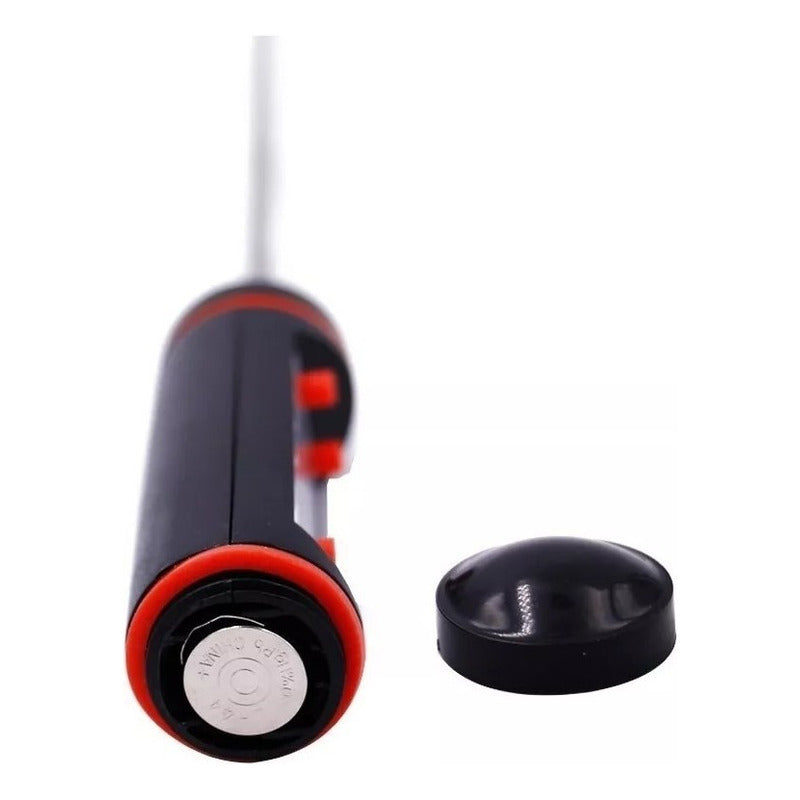 Termometro Digital De Cocina Pinche Alimentos Y Liquidos Color Negro