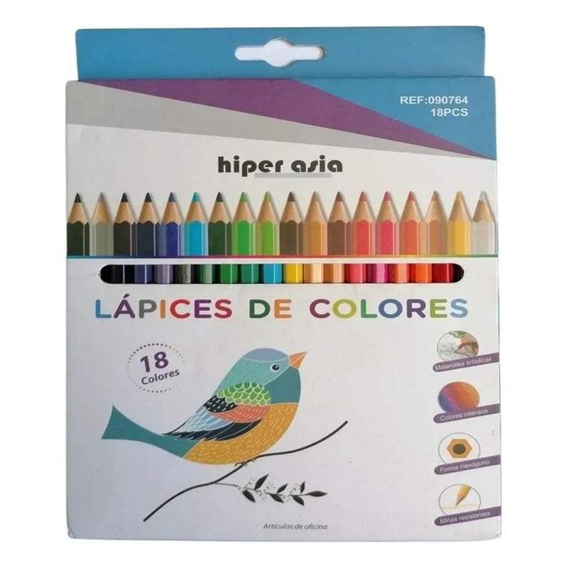 Set 24 Lapices De Colores Lapices De Dibujo Lápiz De Madera