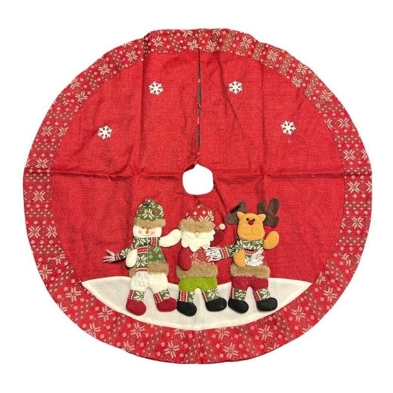 Faldon Arbol Navidad Pie De Arbol Cosas Navideñas Fundas Nav