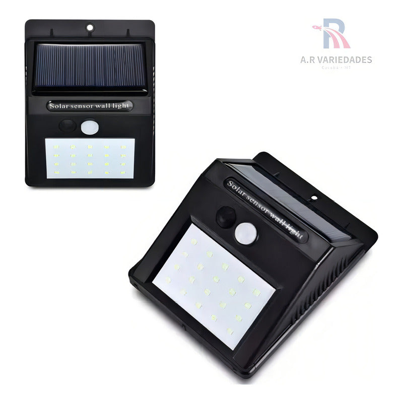 Placa De Foco Impermeable Solar Lamp Arandela