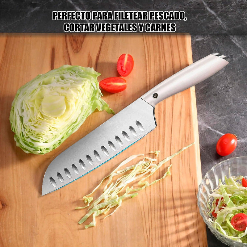 Cuchillo Carnicero Cuchillo De Cocina Cuchillo Chef Santoku