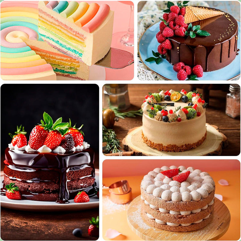 Molde Torta Redondo Molde Queque Molde Silicona Reposteria