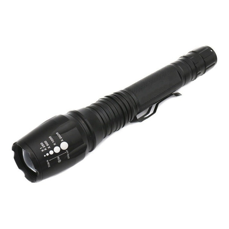 Linterna Tactica Zoom Linternas Led Militar Potente Recargab
