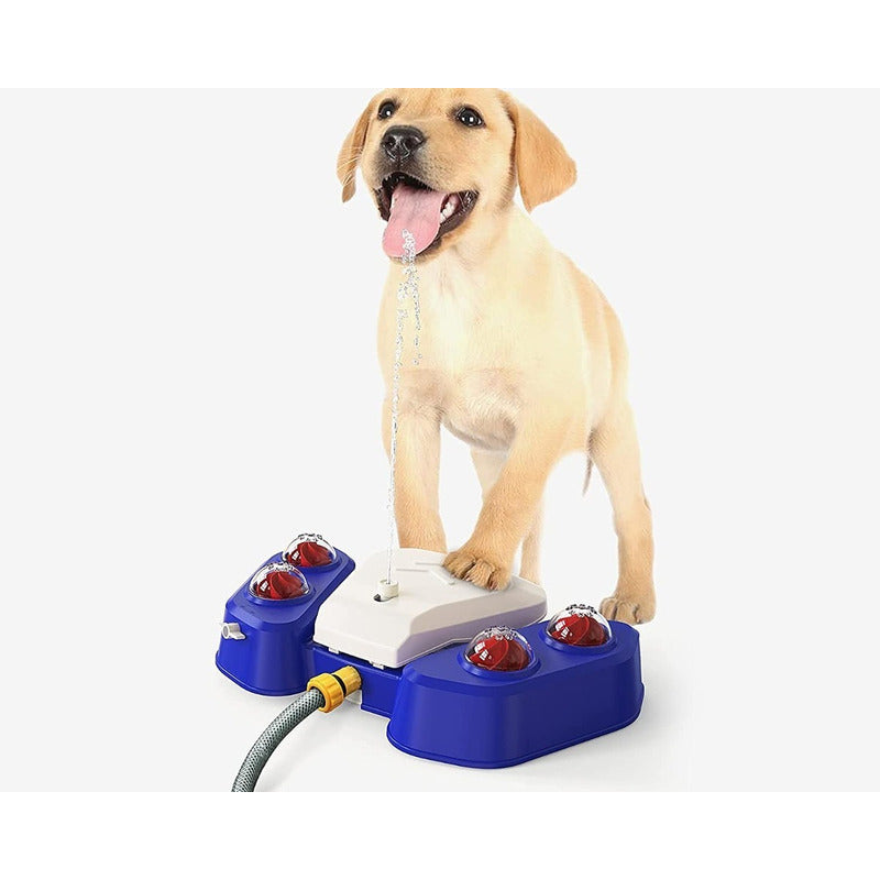 Fuente De Agua Para Mascota Rociador Dispensador Agua Perros