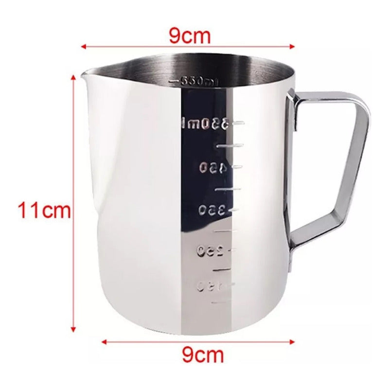 Jarra De Leche Espumante Jarra Para Texturizar Barismo 550ml