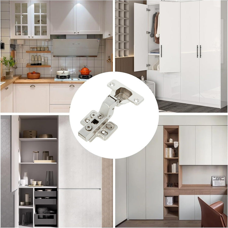 Pack X2 Bisagras Para Muebles Bisagra Cierre Suave Bisagras