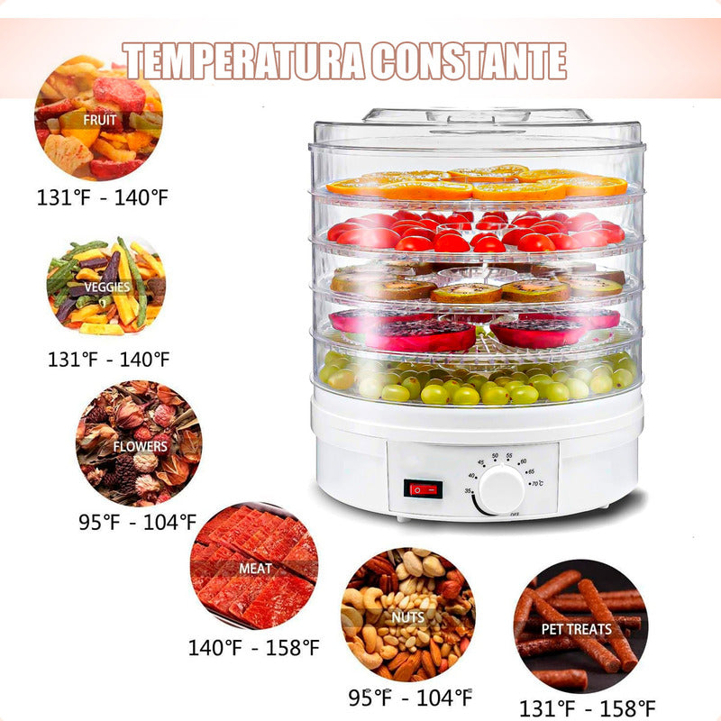 Deshidratadora De Alimentos Y Frutas Electricos Deshidratado