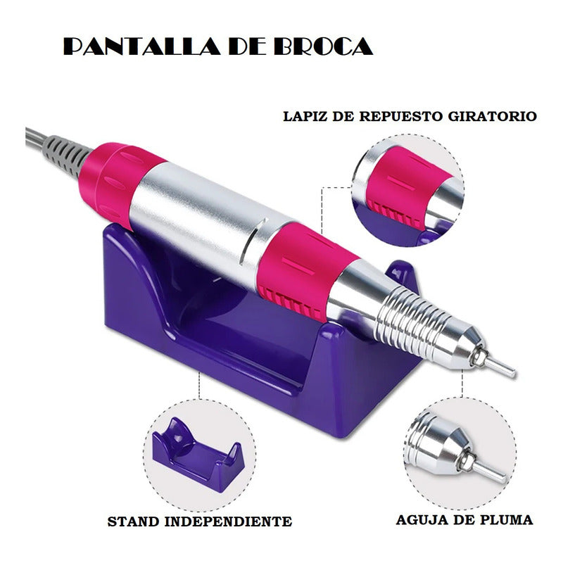 Torno Manicure Torno Para Manicura Torno Para Uñas Con Limas