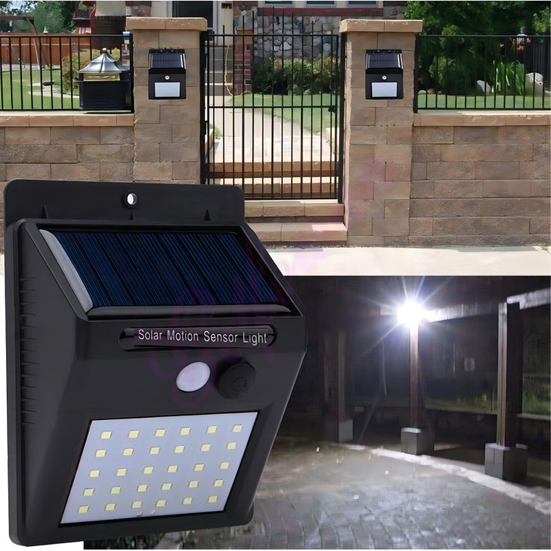 Placa De Foco Impermeable Solar Lamp Arandela