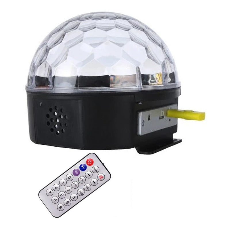 Bola Disco Luces Disco Luz Disco Led Discobola De Disco Gira