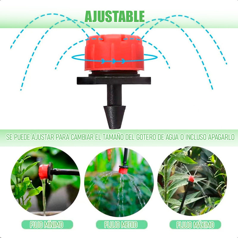 Sistema De Riego Kit Riego Automatico Riego Para Jardin Casa