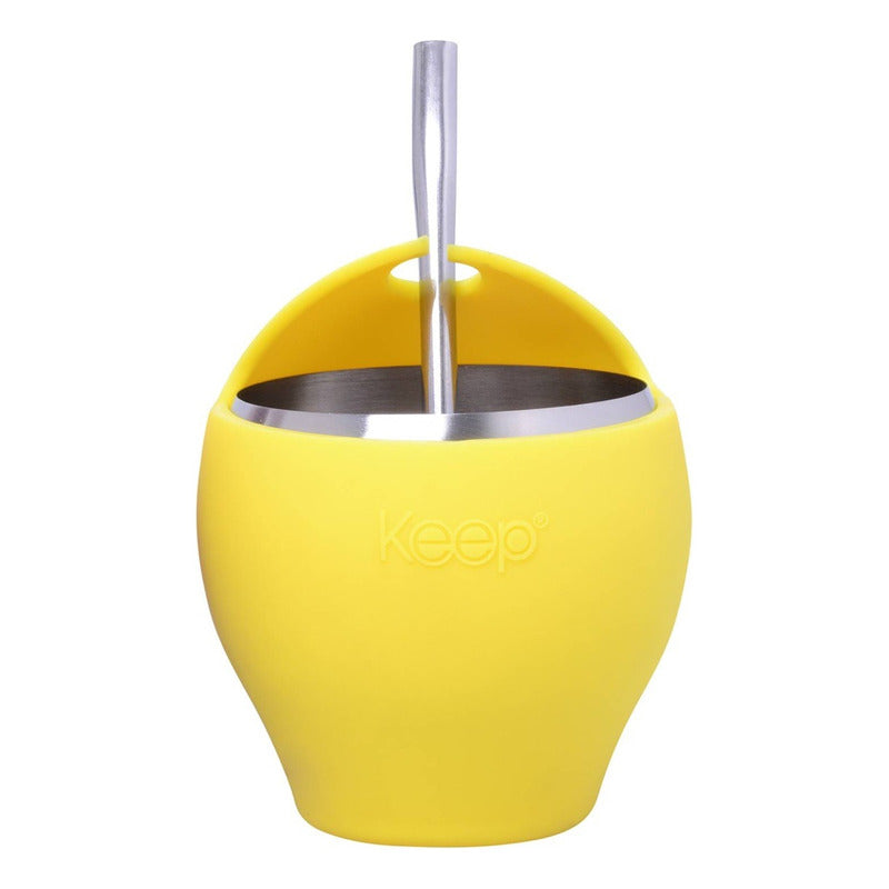 Mate Con Bombilla Keep Mate Acero Inoxidable Mate 230ml Mate