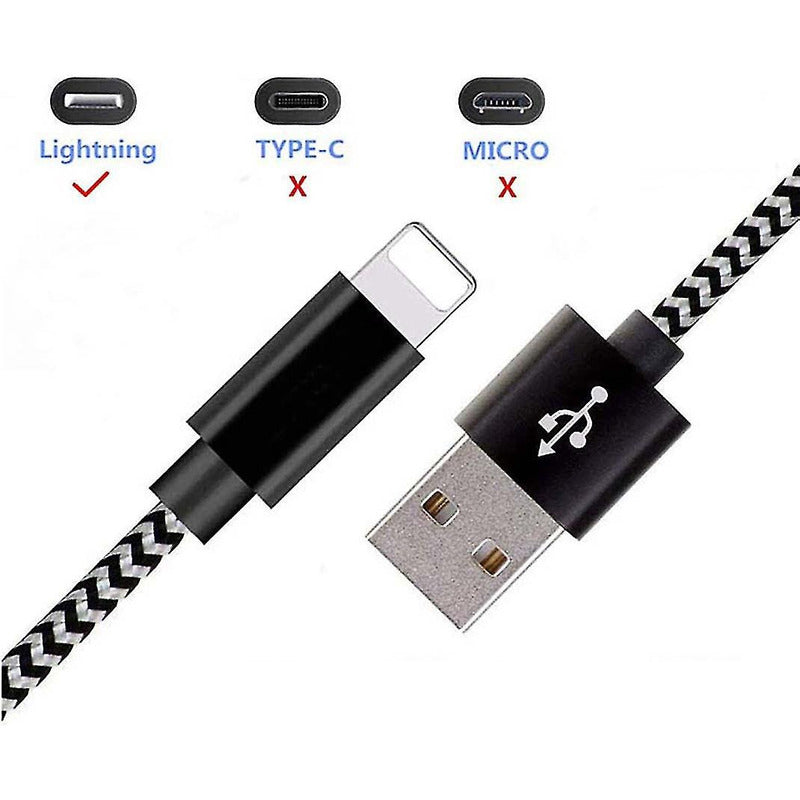 Cable Para Lightning Usb Cable Carga Rapida 3 Metros