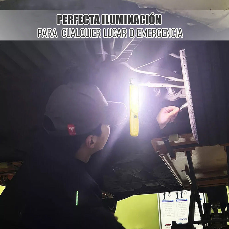 Pack 2 Lamparas De Emergencia Luces De Trabajo Lampara Led