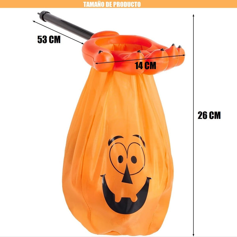 Pack X2 Bolsa Para Dulces Halloween Bolsa Dulces Fiestas