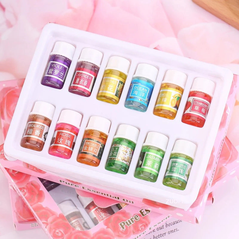 Pack X48 Esencias Para Humidificador 12 Esencias Para Humidi