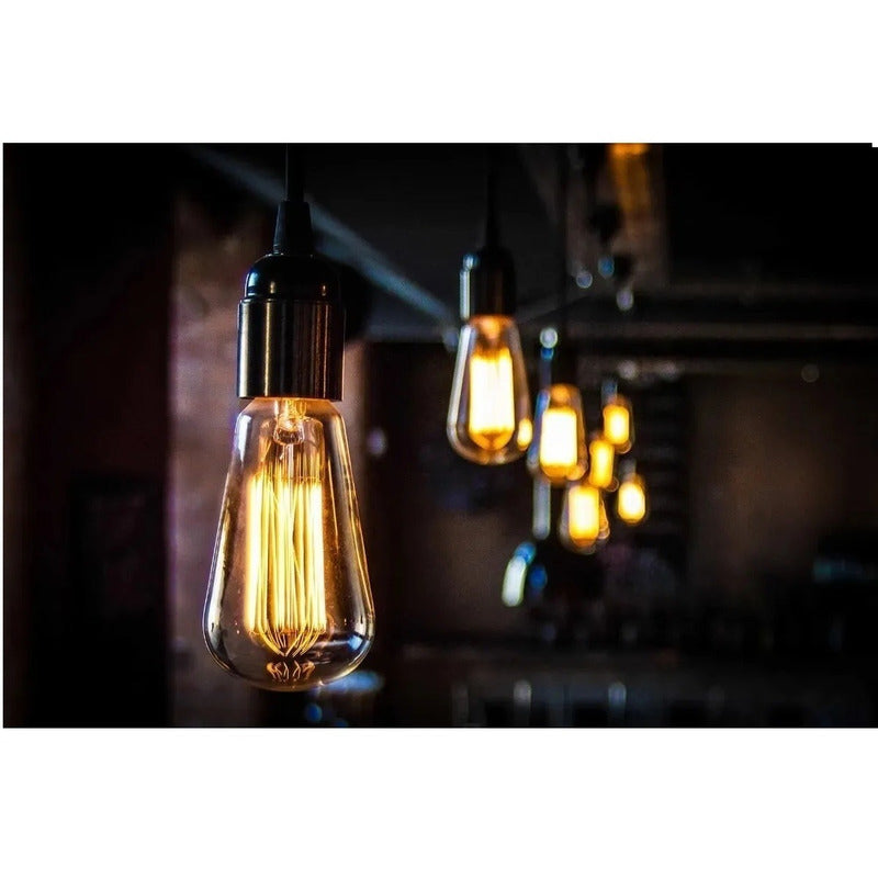 Ampolletas Vintage E27 Edison Filamento 4w Luz Calida 2700k
