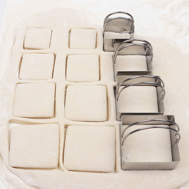 Cortador De Galleta Molde Cortador Masa De Galletas Cuadrado