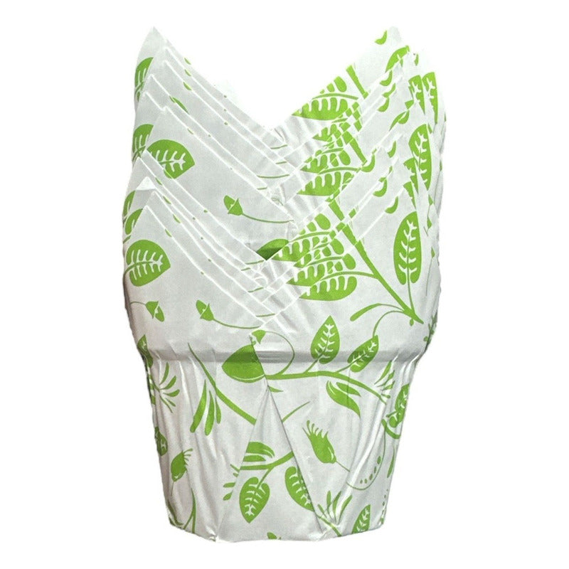 Pack X12 Capsula Para Hornear Capsulas Cupcakes Tulipanes Cu