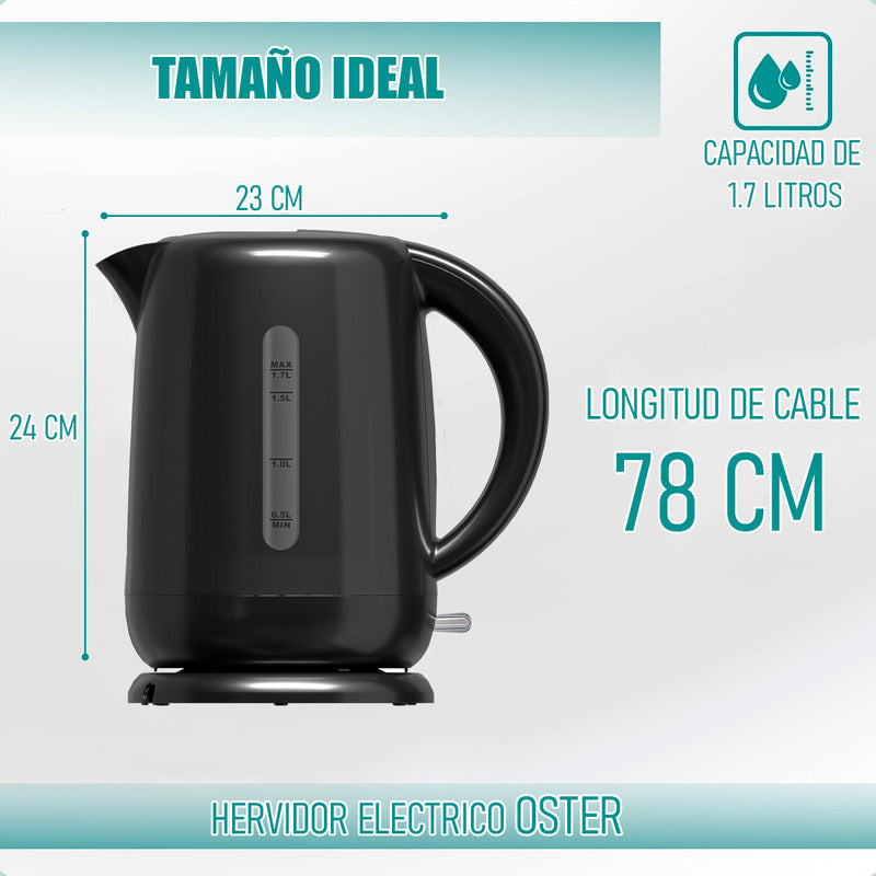 Termo Hervidor Electrico Hervidor Termo Hervidores Electricos Oster Arcashopping Hervidor Electrico 1.7 Litros Oster Hervidores De Agua Hervidor Automatico
