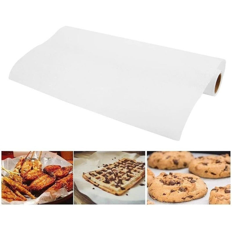 Pack X3 Papel Mantequilla Para Reposteria Papel Para Hornear