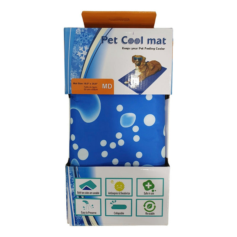 Manta Refrescante Perro Cooling Mat Para Perros Fria 50x65