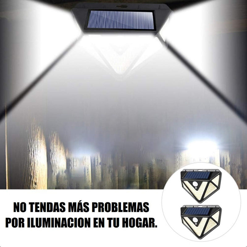 Farol Led Luces Solares Exterior Luminaria Farol Solar Jardi