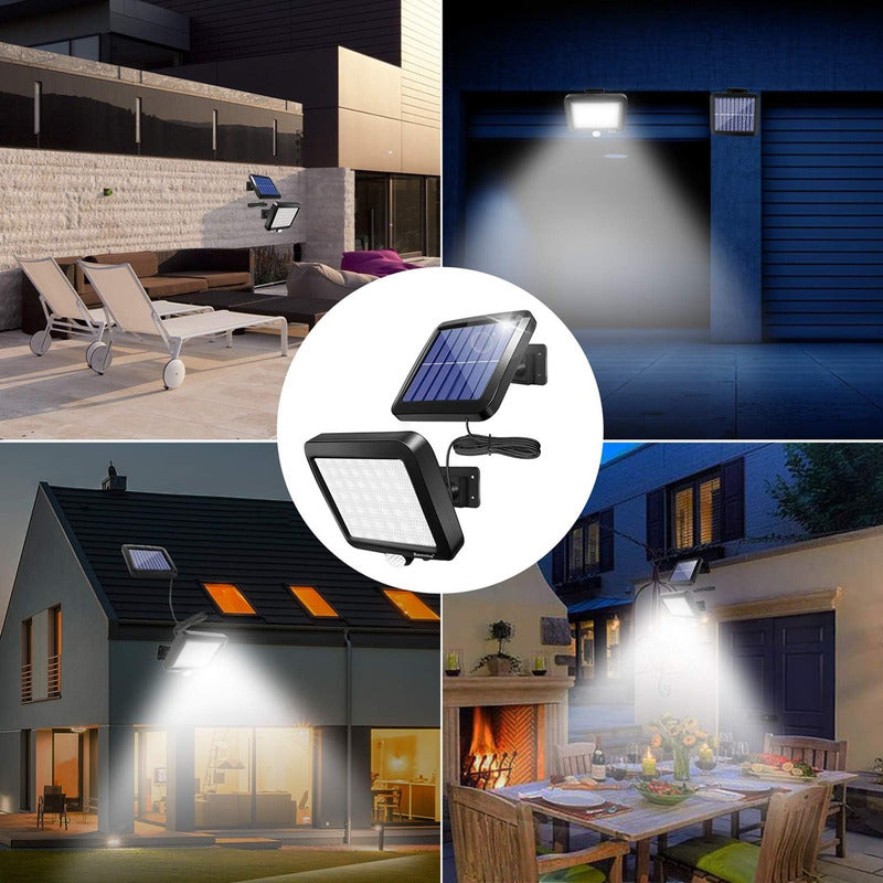 Foco Led Focos Exteriores Foco Led Solar Foco Solar 120 Led