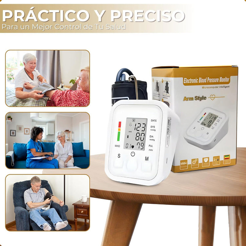 Tensiometro Toma Presion Digital Monitor De Presion Arterial Arcashopping Medidor Presion Arterial Tomador Presion Toma De Presion Digital Toma Presion De Brazo Tensiometro Para Adulto Mayor
