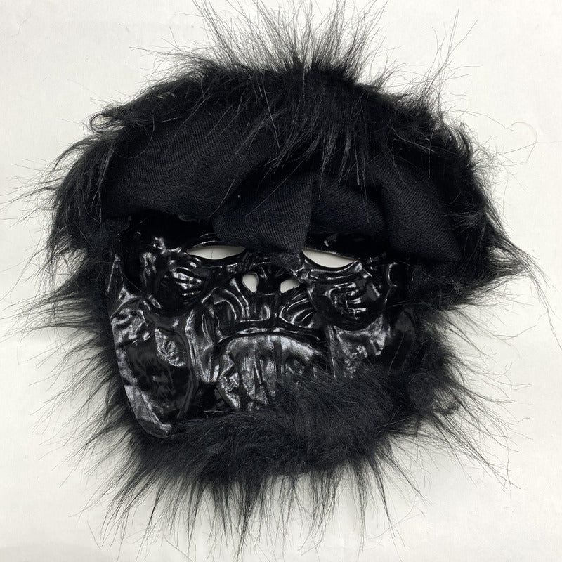Máscara Látex De Gorila Máscara Animal Halloween Disfraz