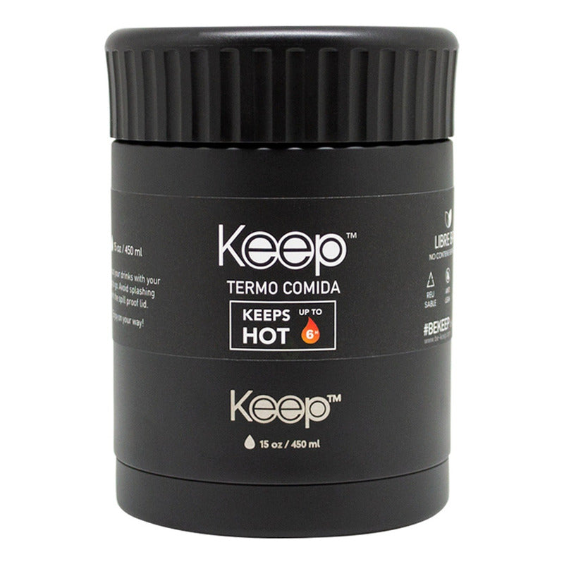 Termo Comida 450ml Termo Acero Inoxidable Keep Lonchera Keep